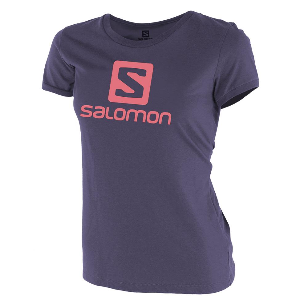 Salomon WARRIOR SS G Camisetas Niños - Azul Marino - Colombia (59487-POUD)